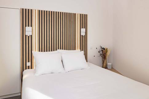The Slaapkamer 1 of nr. 101 - type Harmony H4P in Marber Veluwe