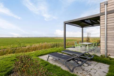 The Terras of nr. 037 - Lodge 4B in Landal Park Wijdenes