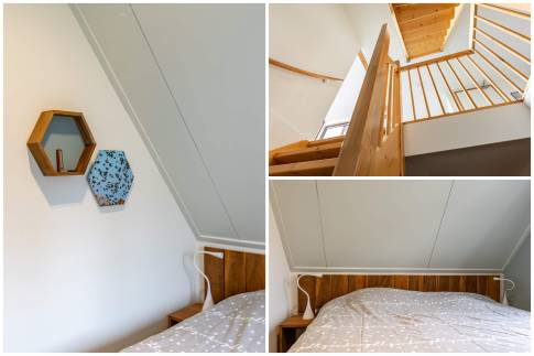 The Slaapkamer 4 of Type Vogelenzang 8C - nr. 140 in Landal De Reeuwijkse Plassen