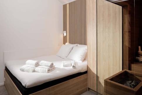 The Slaapkamer of nr. 402 - type Comfort C2P in Marber Veluwe