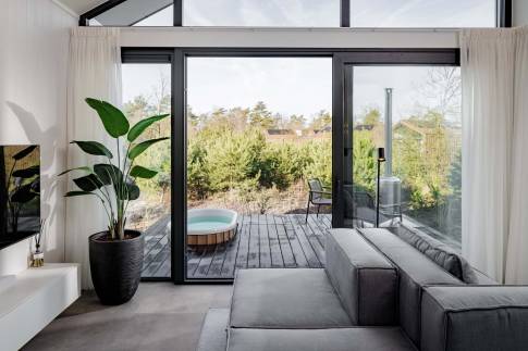 The Woonkamer of nr. 402 - type Comfort C2P in Marber Veluwe
