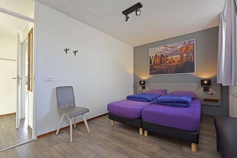 The Slaapkamer 1 of Type Luxe Villa 6B - nr. 203 in Resort Arcen