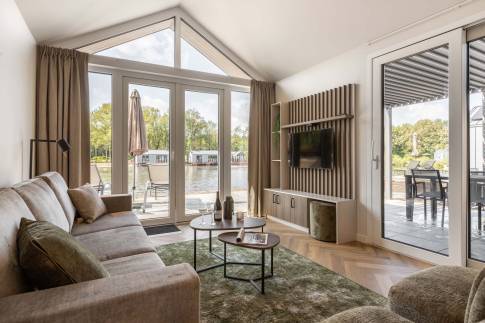 The Woonkamer of Type Jonkheer - 6L2 Waterlocatie in Landal Landgoed Bourtange
