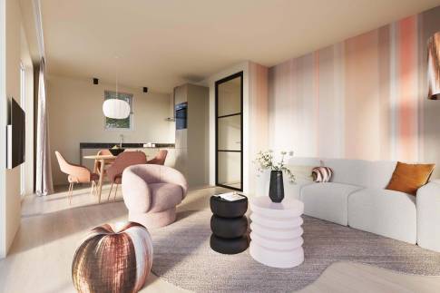 The Woonkamer of Type Comfort - 4C in Landal De Wielsche Dreef