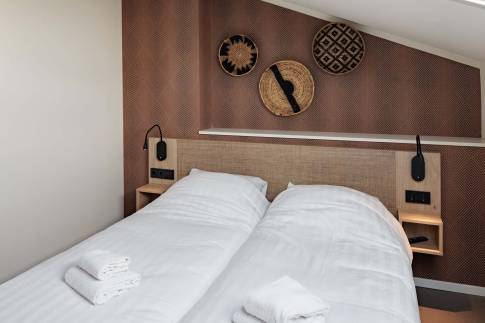 The Slaapkamer of Type Familievilla 12 - nr. 7 in Duinresort Dunimar