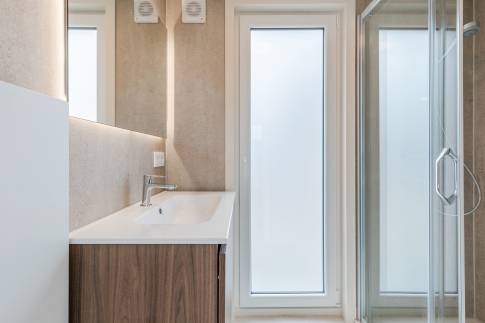 The Badkamer 1 of Type Bellevue Loft Wellness - 4-6BE1 in Landal Namur Nature