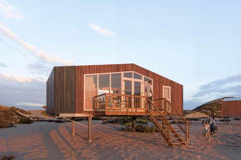 The Buiten of Type Panorama Comfort in Landal Zeezigt