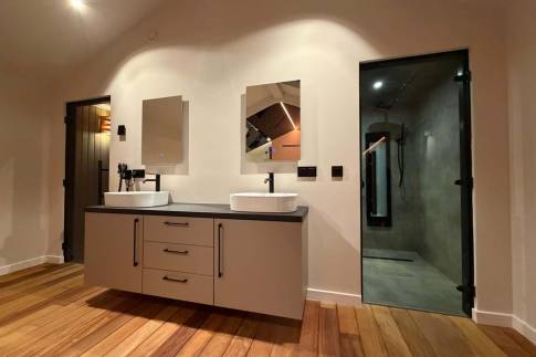 The Badkamer of Type Markiezin - 2ELW in Landal Landgoed Bourtange