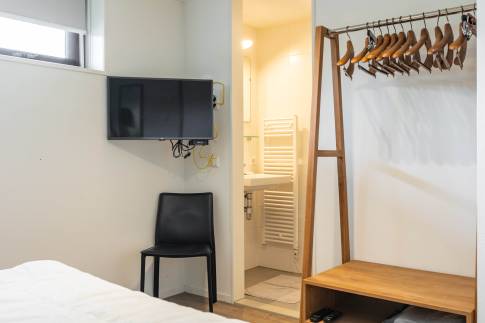 The Slaapkamer 1 of Type Vogelenzang 8C - nr. 140 in Landal De Reeuwijkse Plassen