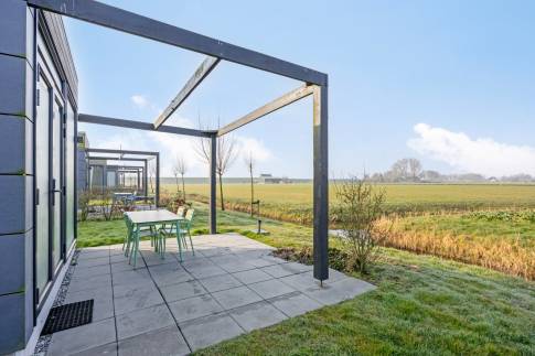 The Terras of nr. 043 - Lodge 4B in Landal Park Wijdenes