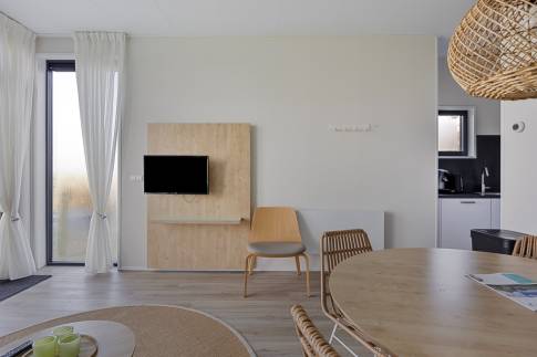 The Woonkamer of nr. 043 - Lodge 4B in Landal Park Wijdenes