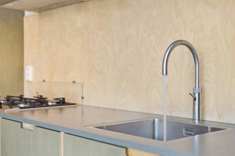 The Keuken of nr. 60 - type Pitstop 4 in Landal Zandvoort