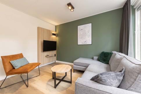 The Woonkamer of nr. 072 - type Bungalow 4 in Landal De Peel