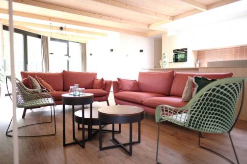 The Woonkamer of nr. 044 - type Circle lodge 10 in Landal Gulpen