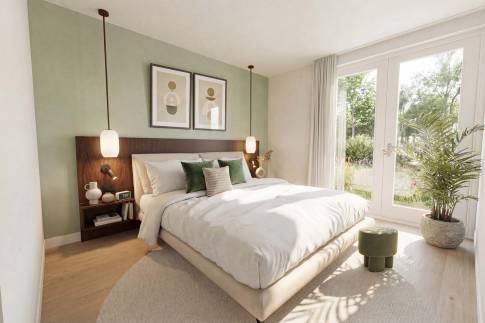 The Slaapkamer of Type Villa Heidegaerde - 8ELW in Landal Resort Bergervenne