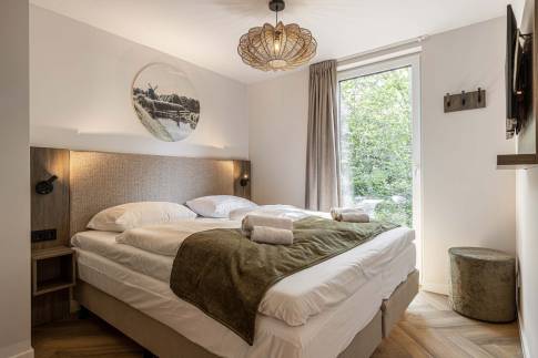 The Slaapkamer 1 of Type Jonkheer - 6L2 Waterlocatie in Landal Landgoed Bourtange