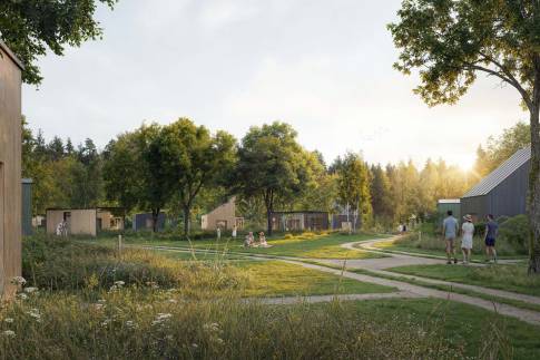 The Omgeving of Type eco-lodge - 4P in Vastgoedfonds – Goldberg Gardens Vorden