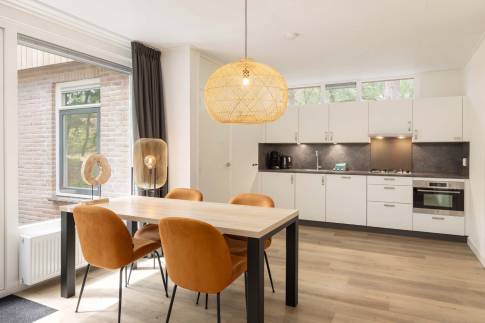 The Eetkamer of nr. 072 - type Bungalow 4 in Landal De Peel