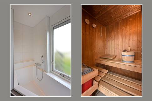 The Sauna of Ostrea nr. 156 - type NS Comfort in Landal Beach Resort en Water Village