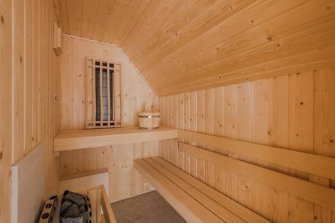 The Sauna of Type 4P Extra Luxe Wellness - 4ELW in Landal De Wielsche Dreef