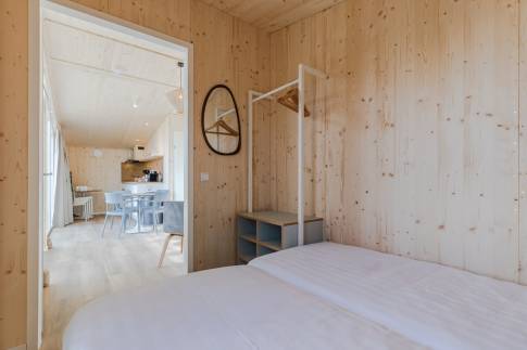 The Slaapkamer 1 of Type Panorama Comfort in Landal Zeezigt