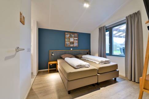 The Slaapkamer 1 of nr. 222 - type 6C2  in Landal De Reeuwijkse Plassen