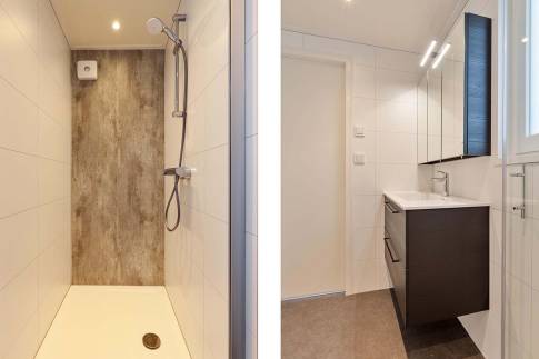 The Badkamer 1 of Flora 6 in Landal Hunzepark