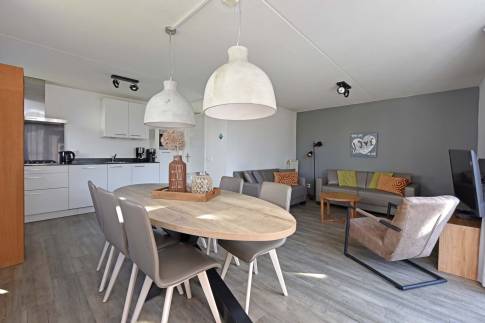 The Woonkamer of nr. 203 - type Luxe Villa 6B in Resort Arcen