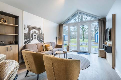 The Woonkamer of Type Graaf - 6C in Landal Landgoed Bourtange