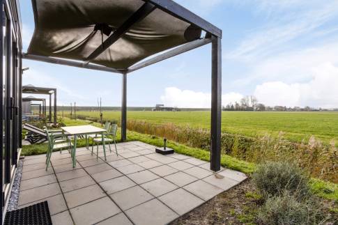 The Terras of nr. 037 - Lodge 4B in Landal Park Wijdenes