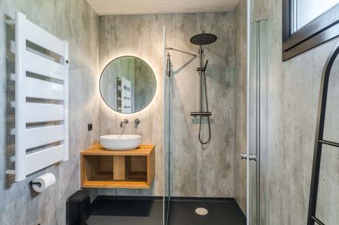 The Badkamer 1 of Type De Bok in Landal Klein Oisterwijk