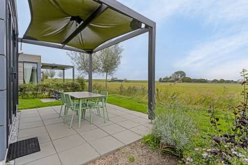 The Terras of nr. 039 - Lodge 4B in Landal Park Wijdenes