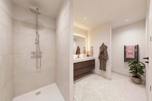 The Badkamer of Type Bergerven Suite - 2B in Landal Resort Bergervenne