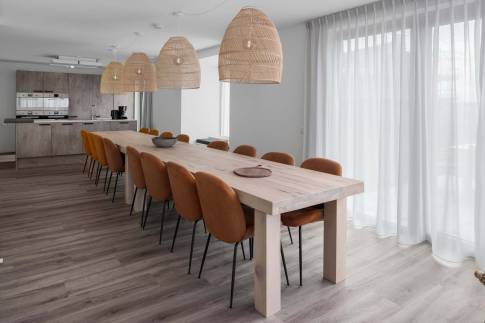 The Eetkamer of Type Familievilla 16 - nr. 4 in Landal Park Veerse Kreek