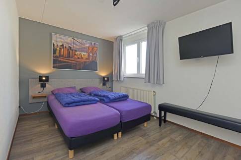 The Slaapkamer 1 of Type Luxe Villa 6B - nr. 203 in Resort Arcen