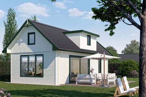 The Buiten of Flora 4 in Landal Hunzepark