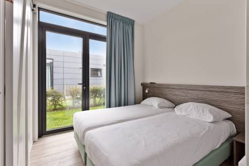 The Slaapkamer 1 of nr. 039 - Lodge 4B in Landal Park Wijdenes