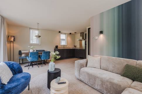 The Woonkamer of Type 4P Extra Luxe Wellness - 4ELW in Landal De Wielsche Dreef