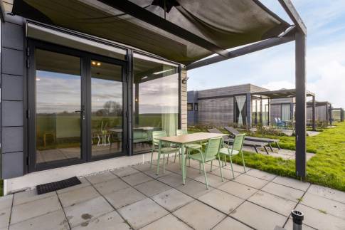 The Terras of nr. 037 - Lodge 4B in Landal Park Wijdenes