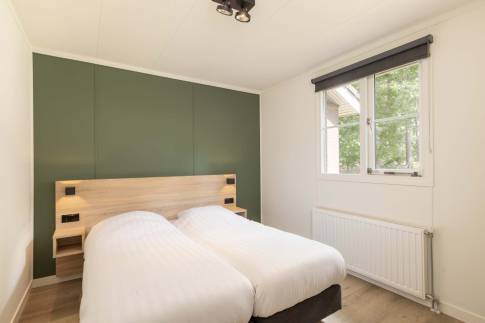 The Slaapkamer 1 of Type Bungalow 4C - nr. 68 in Landal De Peel