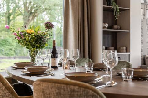 The Eetkamer of Type Jonkheer - 6L2 Waterlocatie in Landal Landgoed Bourtange