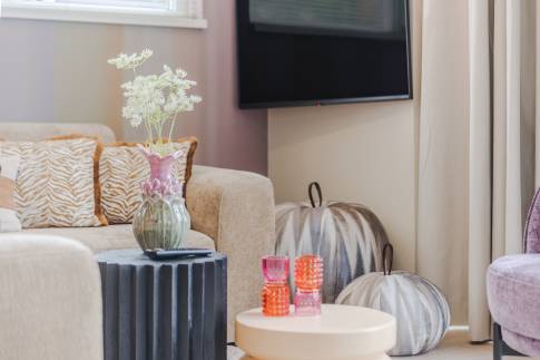 The Woonkamer of Type 6P Luxe - 6L in Landal De Wielsche Dreef
