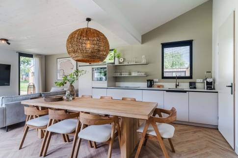 The Eetkamer of Type De Bok in Landal Klein Oisterwijk