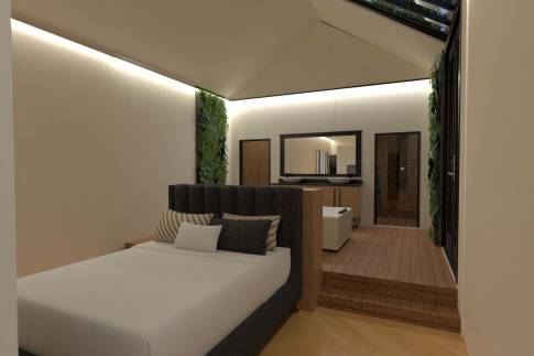 The Slaapkamer 1 of Type Markiezin - 2ELW in Landal Landgoed Bourtange