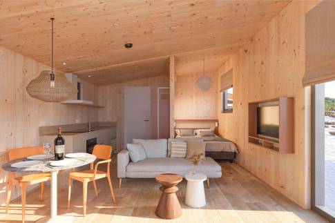 The Woonkamer of Type Vogelaar in Landal Zeezigt