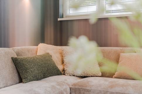 The Woonkamer of Type 4P Extra Luxe Wellness - 4ELW in Landal De Wielsche Dreef