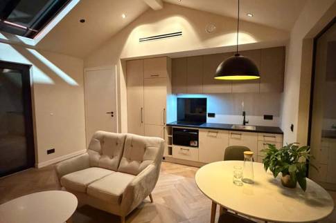 The Woonkamer of Type Markiezin - 2ELW in Landal Landgoed Bourtange