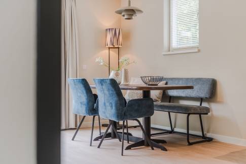 The Eetkamer of Type 4P Extra Luxe Wellness - 4ELW in Landal De Wielsche Dreef