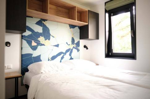 The Slaapkamer of nr. 013 - type Treehouse 6 in Landal Gulpen