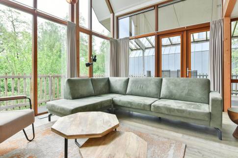 The Woonkamer of Type 6L2 - nr. 127 in Landal De Reeuwijkse Plassen